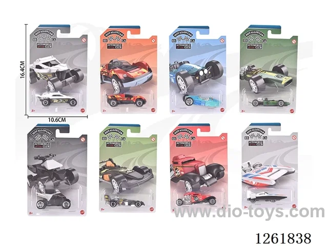 1:64 free wheel alloy car