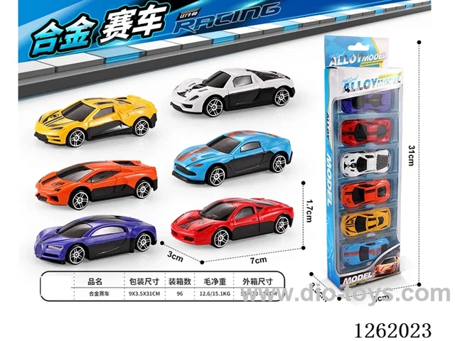 1:64 Free Wheel Alloy Car