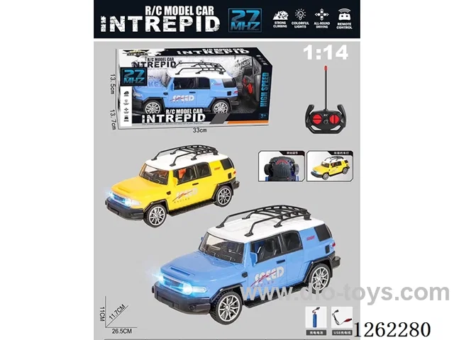1:14 4ch rc car included battery