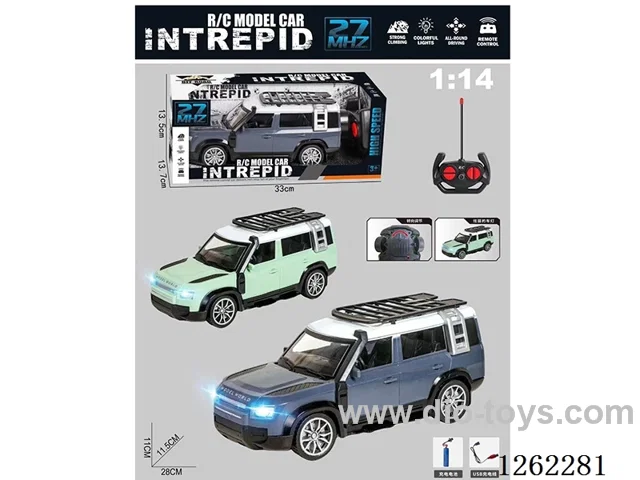 1:14 4ch rc car included battery