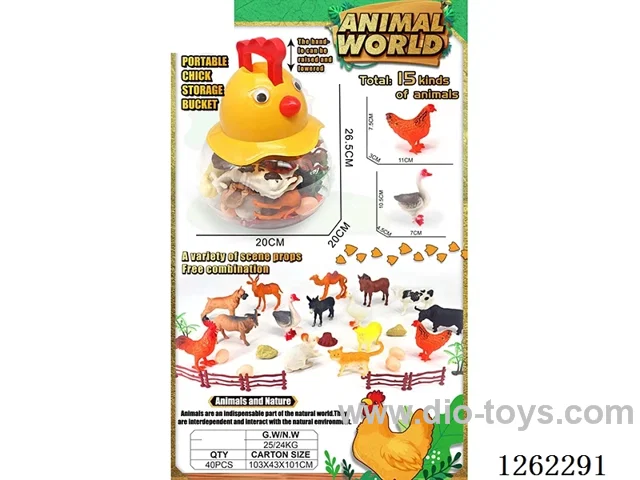 10PCS animals