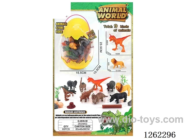 9PCS animals