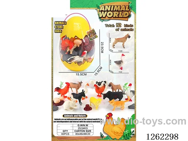 12PCS animals