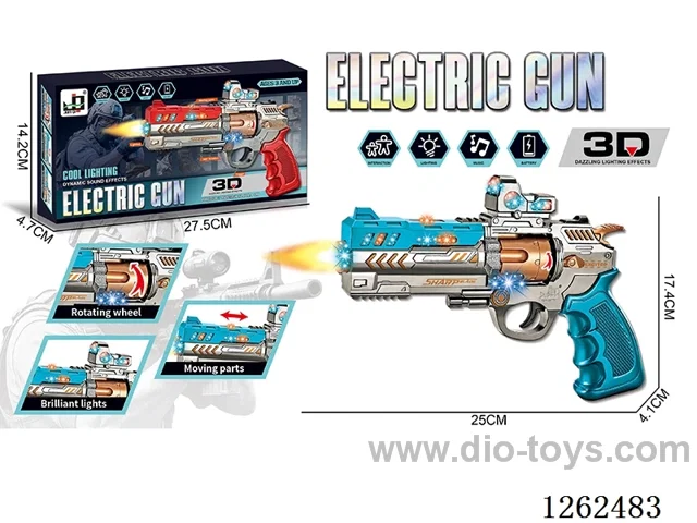 B/O gun W L/M not included battery