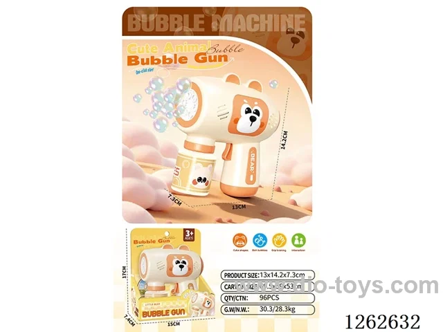 B/O 8-Hole Bubble Gun 50ML bubble water
