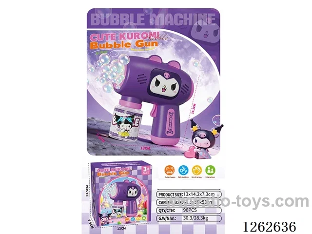 B/O 8-Hole Bubble Gun 50ML bubble water