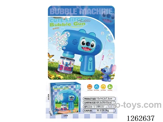 B/O 8-Hole Bubble Gun 50ML bubble water