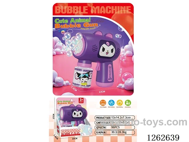 B/O 8-Hole Bubble Gun 50ML bubble water