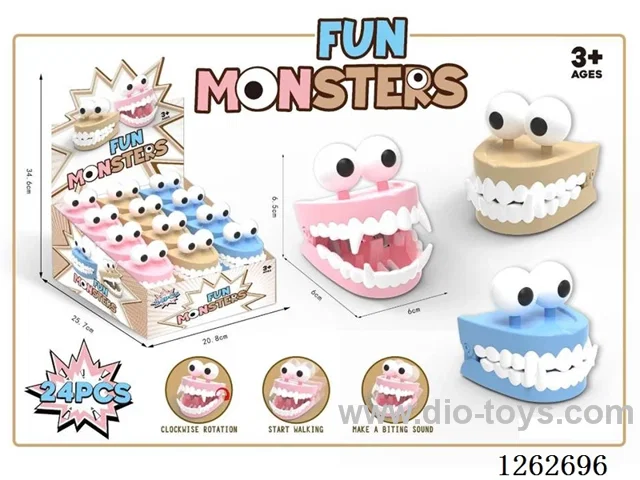 Wind-up Teeth Toys 24PCS