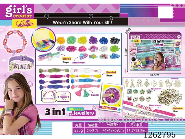 Watch Strap & Bracelet DIY Bead Set