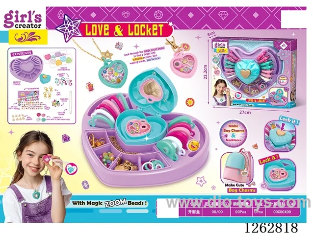 Heart Clip Box - Jewelry Set