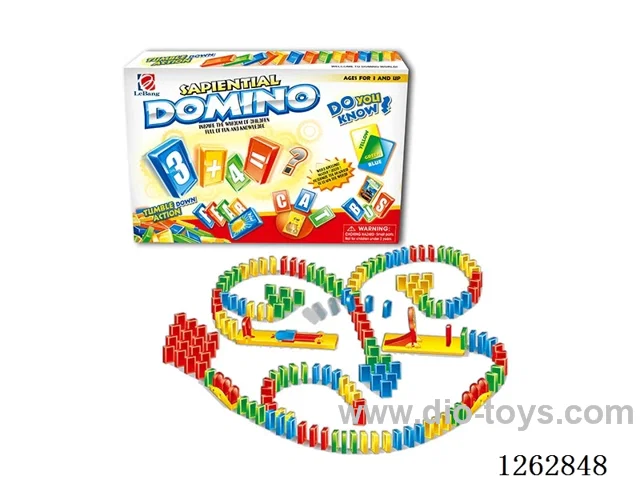 Transportation English Domino Slingshot Set