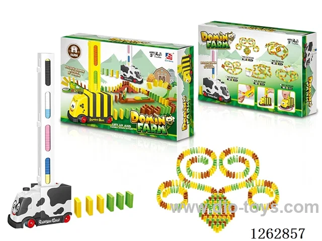 Electric Domino Cow Cart 200PCS