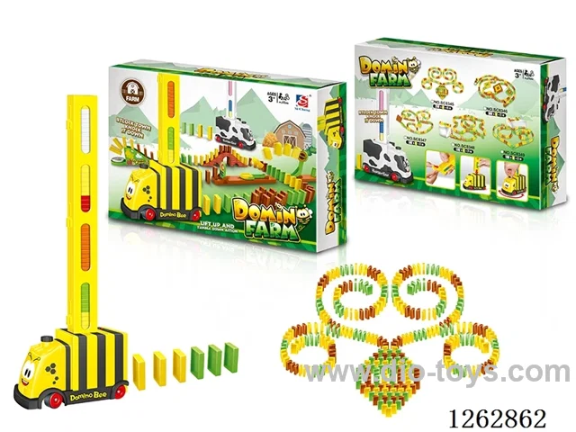 Electric Domino Bee Car 200PCS