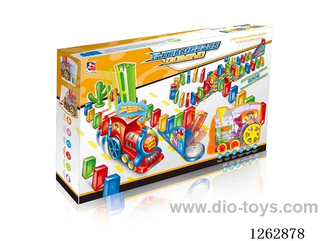 Electric Train Domino Set 100PCS