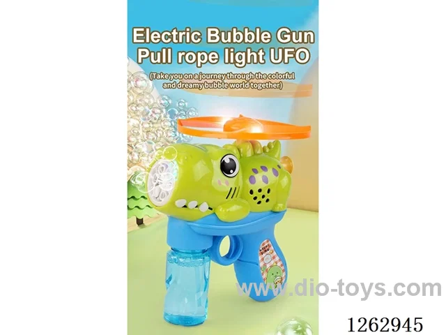 Dinosaur UFO Bubble Gun 4 colors