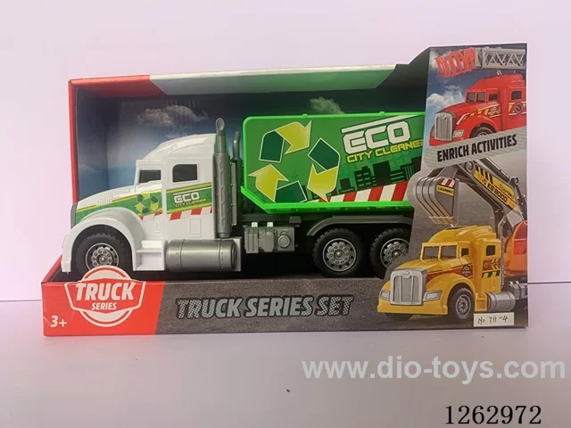 free wheel Engineering garbage truck