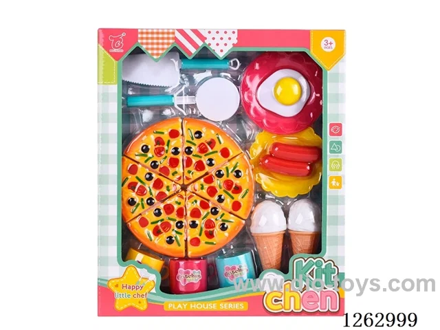 cutlery + cuttable pizza