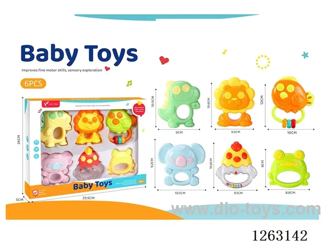 Rattles Series (6PCS)