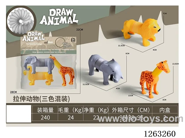 Stretching animals (3 mixed)