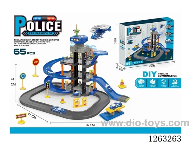 Railway Parking Lot Set