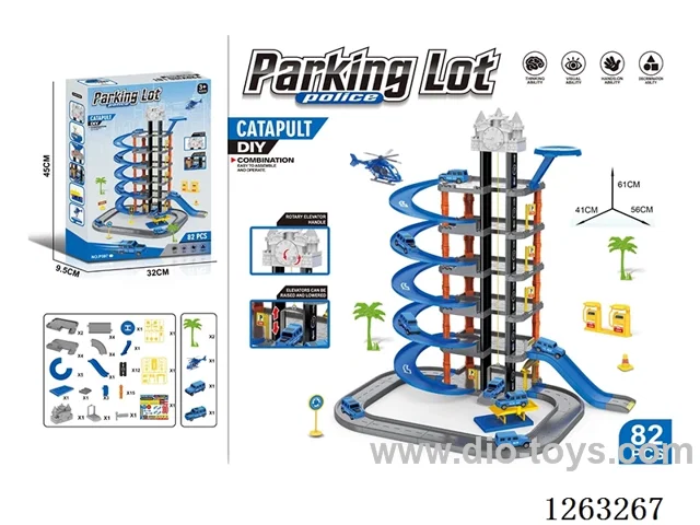 Police Rail Parking Lot (free wheel)