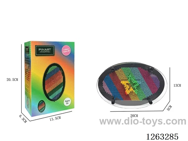Elliptical Needle Drawing Hand Model Color Bar (Medium)