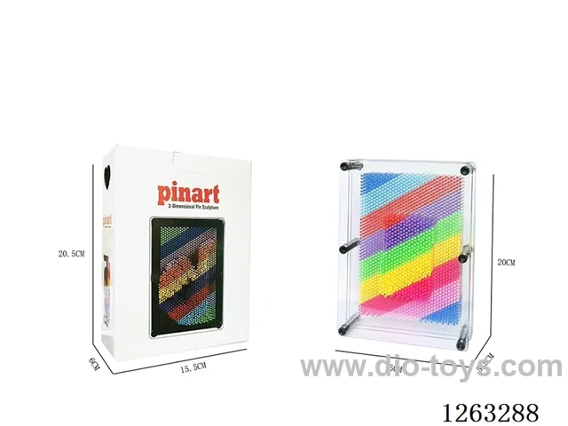 3D Handprint Model Versatile Needle Painting (Color Transparent Large)