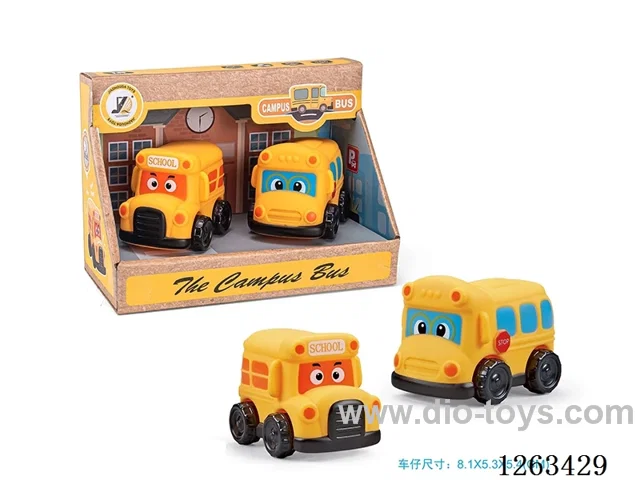 Soft Rubber Free Wheel Car