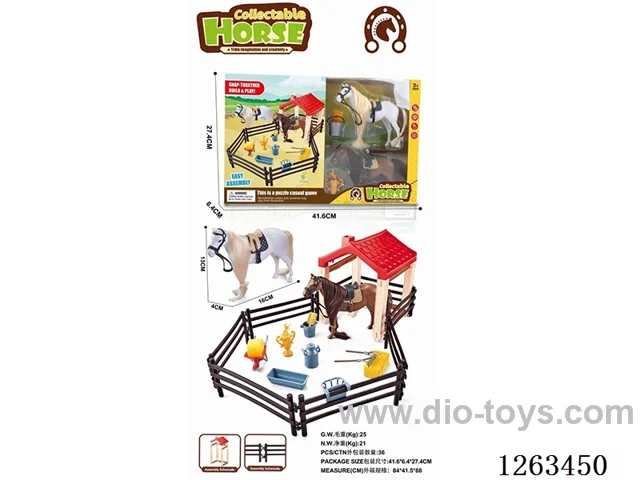 Horse Farm Play Set