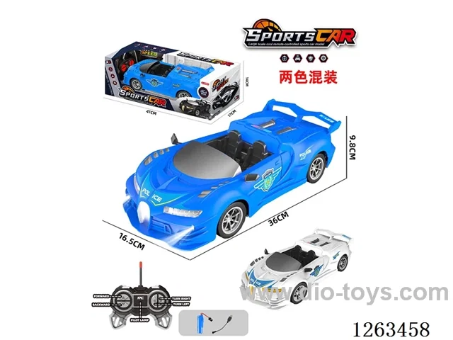 Bugatti simulation RC car included battery (40MHz)