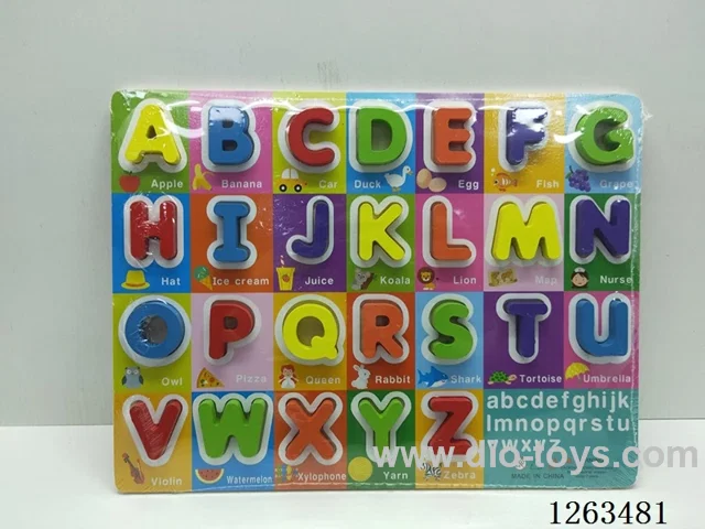 3D Alphabet Word Recognition Board