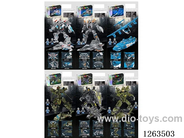 6 mixed Mecha Transformation
