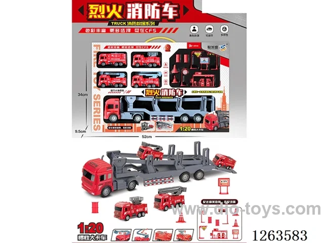 Inertia Tractor-Trailer Transport (Fire Edition)