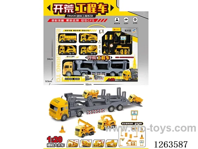 Inertia Tractor-Trailer Transport (Construction Edition)
