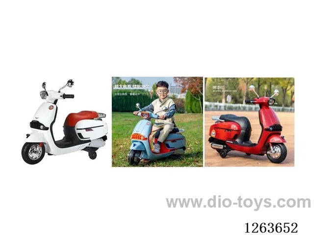 Dual-drive children's vehicle