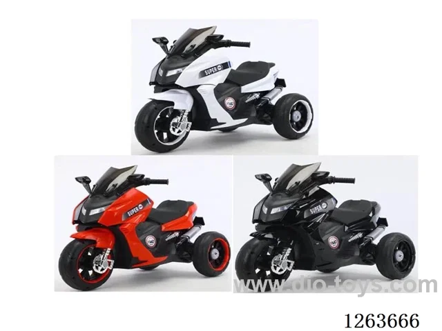 Dual-drive children's vehicle