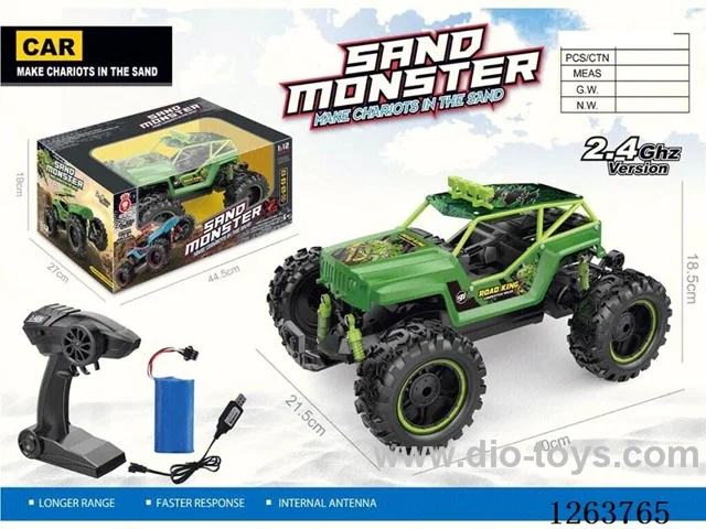 2.4G RC car included battery