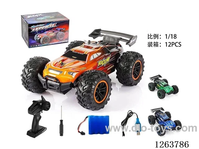 1:18 RC car included battery