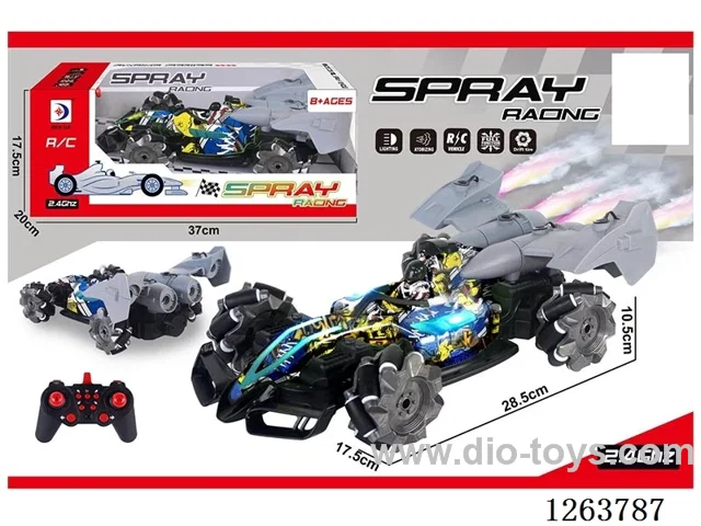 2.4G RC car with light/spray