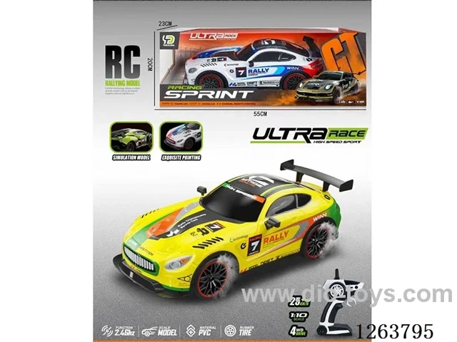 1:10 2.4G 4ch RC car included battery
