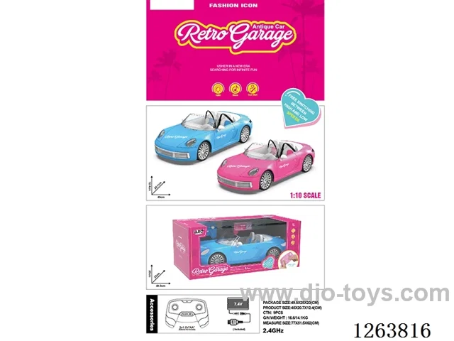 1:10 2.4G 5ch RC car W L/M included battery