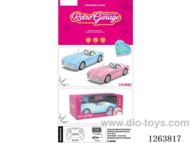 1:10 2.4G 5ch RC car W L/M included battery