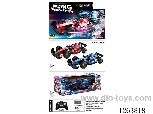 1:8 2.4G RC car W L/M included battery