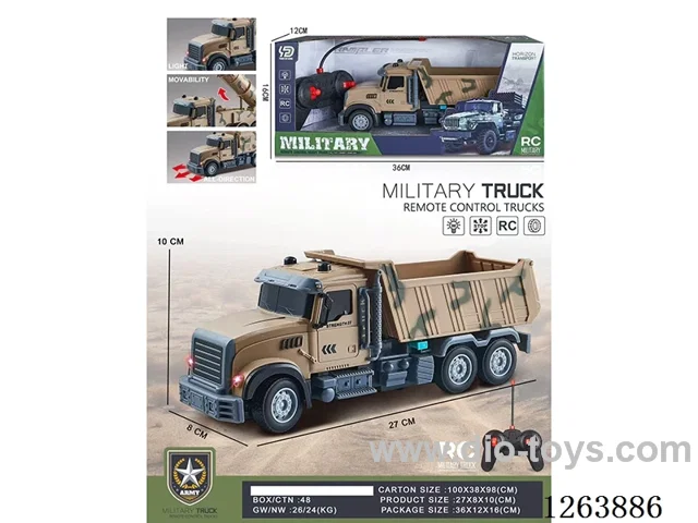 4ch rc car with light not included battery