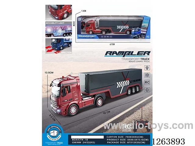 4ch rc car with light，include battery