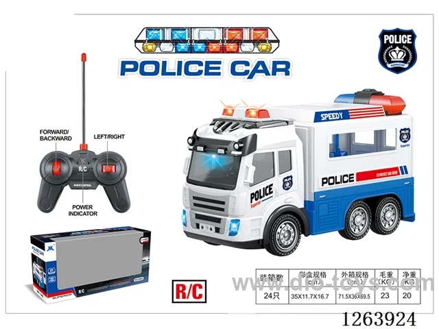 4ch rc car with light/sound not included battery