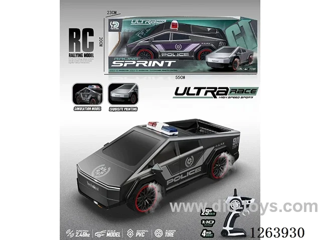 2.4G 4ch 1:10 rc car included battery