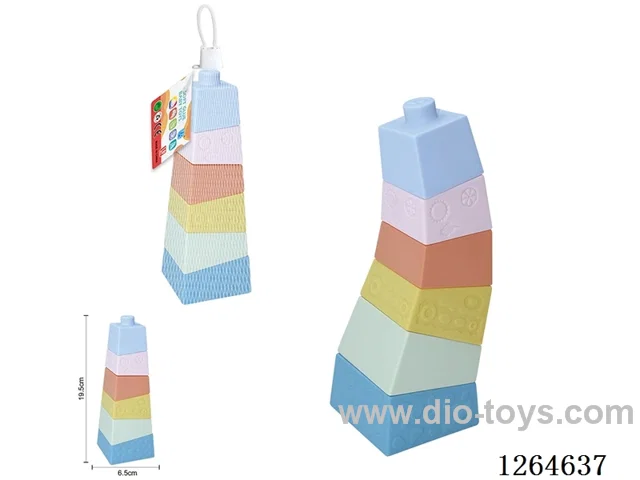 Stackable Tower Finger Puppets Forest Animals 6PCS