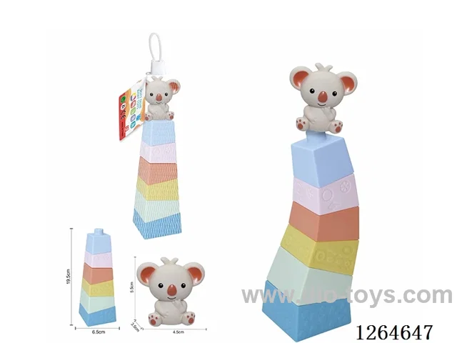Stackable Tower Finger Puppets Forest Animals (Koala) 7PCS